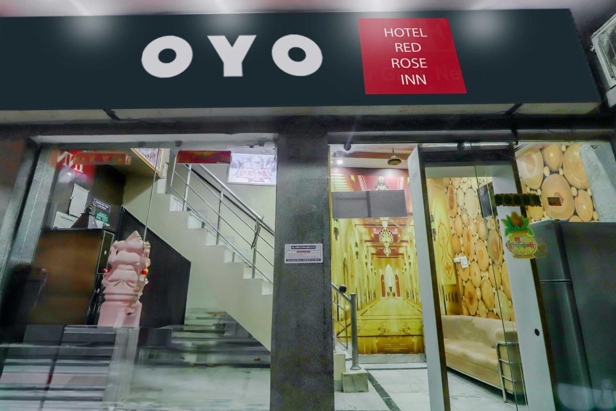 Oyo Flagship 81569 The Red Rose Inn New Delhi Buitenkant foto
